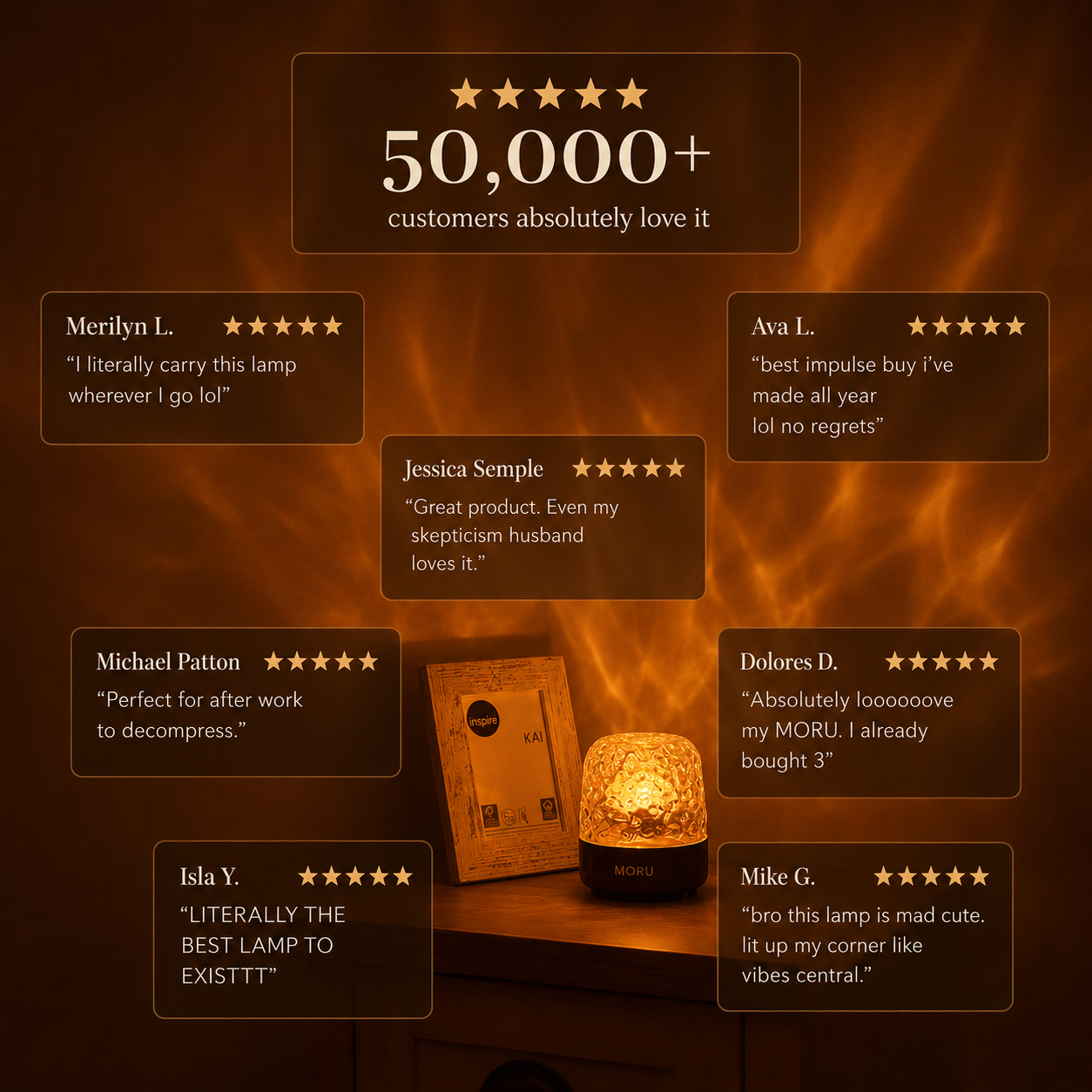 MORU Aura — Ambient Table Light